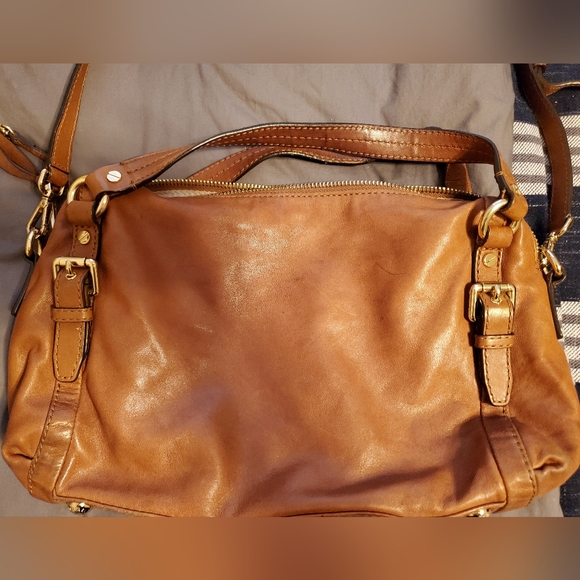 Michael Kors tan leather cross body bag - Picture 4 of 6